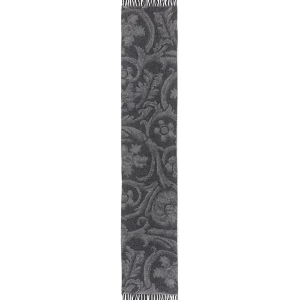 Roman Acanthus Scrolls Reversible Unisex Wool Scarf
