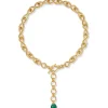 Roman Malachite Statement Necklace