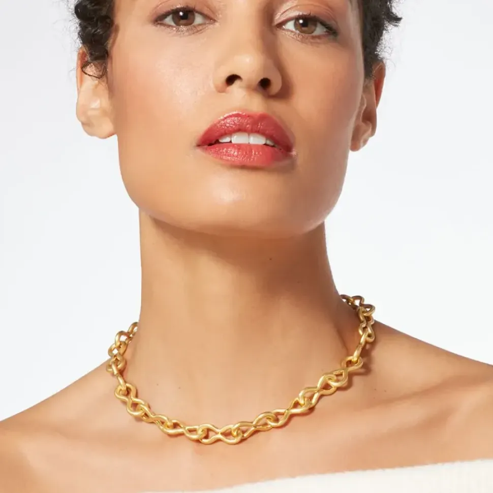 Roman Malachite Statement Necklace