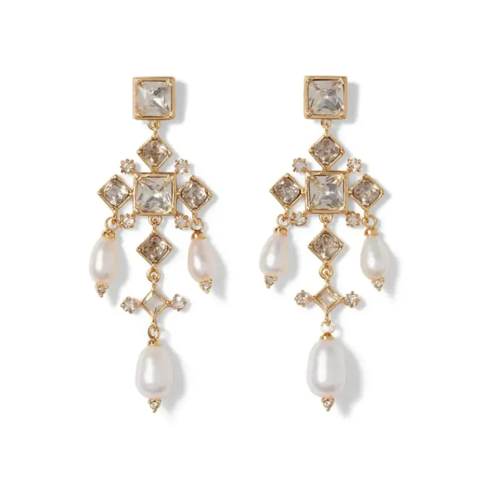 Royal Tudor Chandelier Earrings