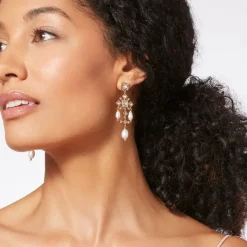 Royal Tudor Chandelier Earrings