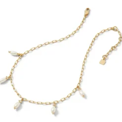 Royal Tudor Pearl And Chain Necklace