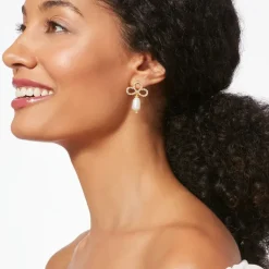 Royal Tudor Pearl Drop Earrings