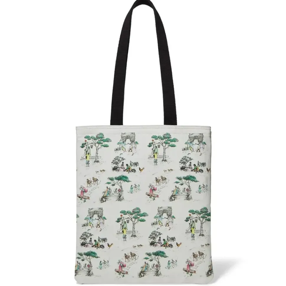 Sheila Bridges Harlem Toile De Jouy Canvas Tote