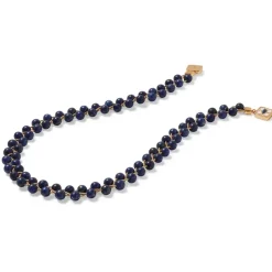 Spanish Baldric Lapis Braided Necklace