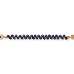 Spanish Baldric Lapis Braided Bracelet