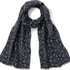 Spanish Snowflake Jacquard Scarf
