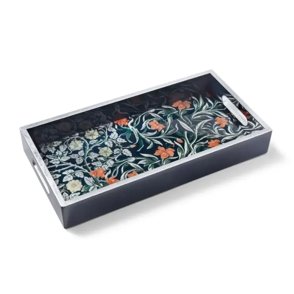 Tapestry Garden Lacquer Tray