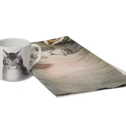 The Favorite Cat Mug And Tea Towel Set