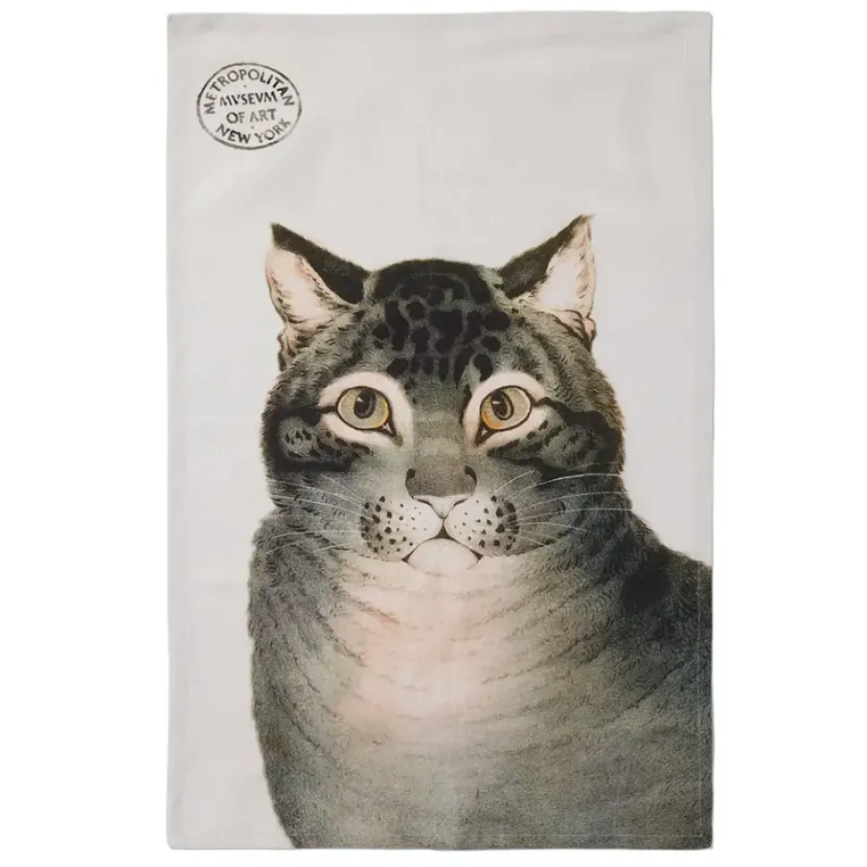 The Favorite Cat Tea Towel
