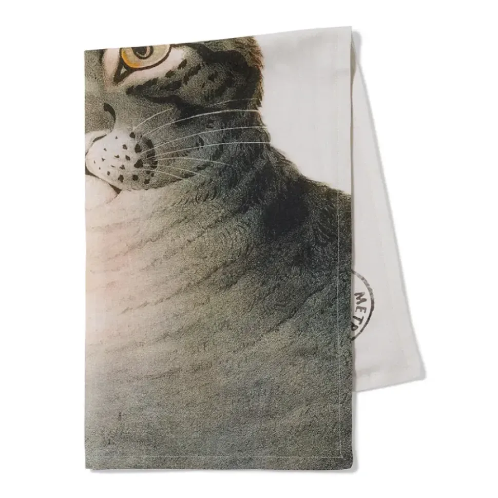 The Favorite Cat Tea Towel