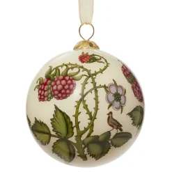 The Met Cloisters Garden Hand-Painted Glass Ornament Set