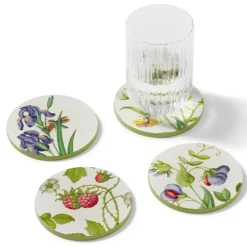 The Met Cloisters Garden Lacquer Coasters