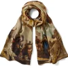 Tiepolo Allegory Of The Planets And Continents Oversize Unisex Oblong Silk Scarf