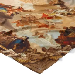 Tiepolo Allegory Of The Planets And Continents Oversize Unisex Oblong Silk Scarf