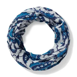 Turkish Saz Leaf Infinity Scarf