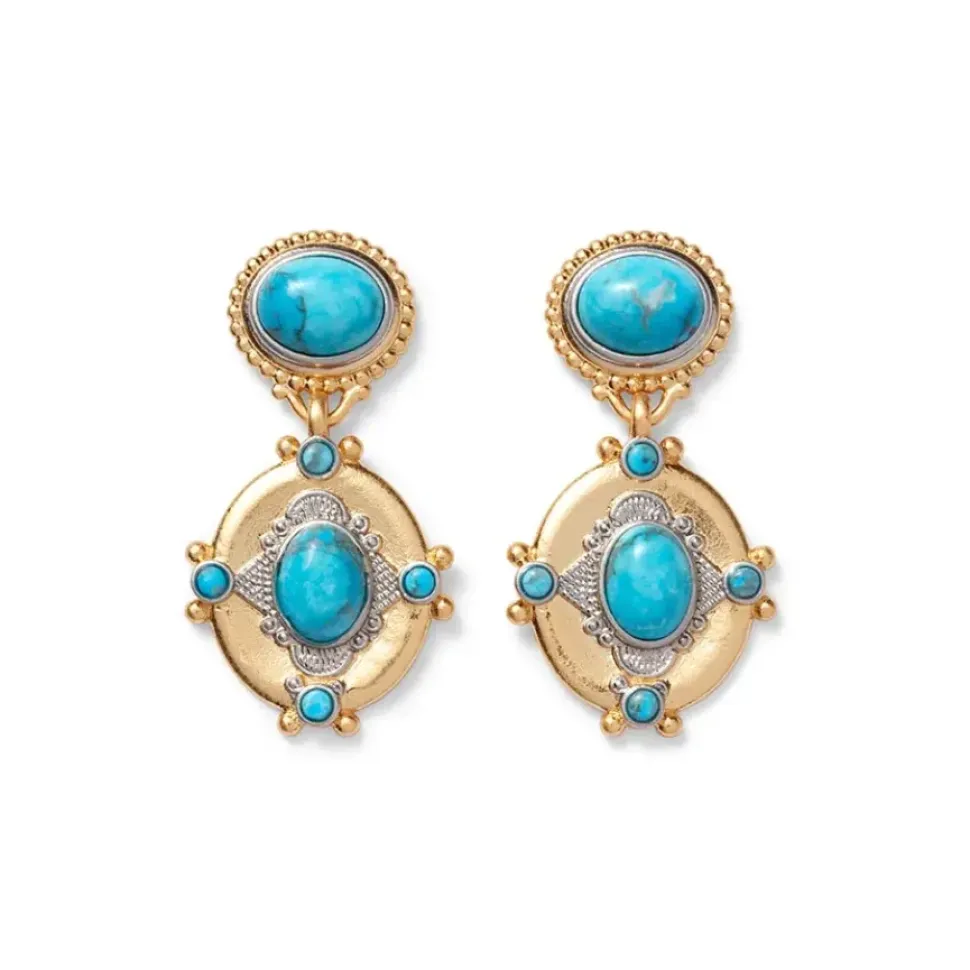 Turkmen Drop Earrings