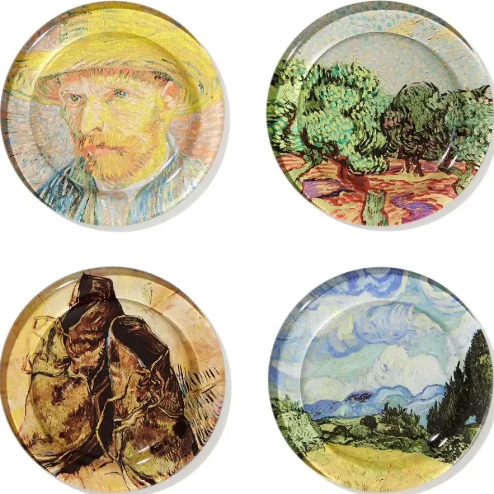 Van Gogh Glass Coasters