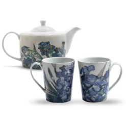 Van Gogh Irises Teapot And Mug Set