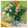 Van Gogh Oleanders Oversize Square Silk Scarf