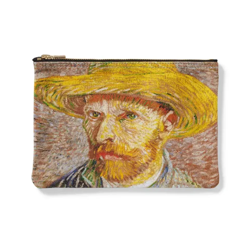 Van Gogh Self-Portrait Zip Pouch