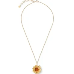 Van Gogh Sunflower Pendant Necklace