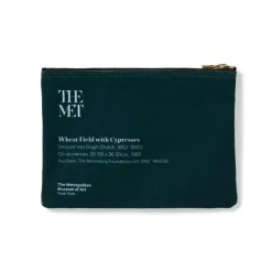 Van Gogh Wheat Field With Cypresses Zip Pouch