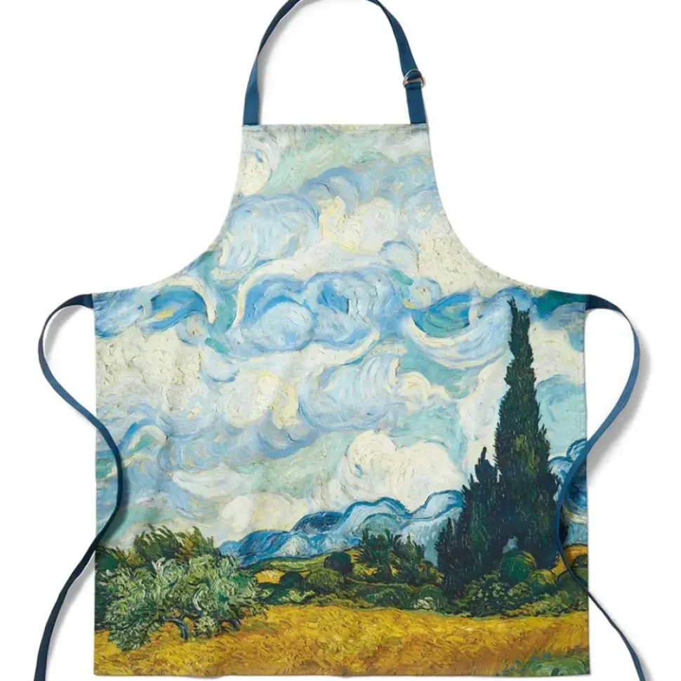 Van Gogh Wheat Field With Cypresses Apron