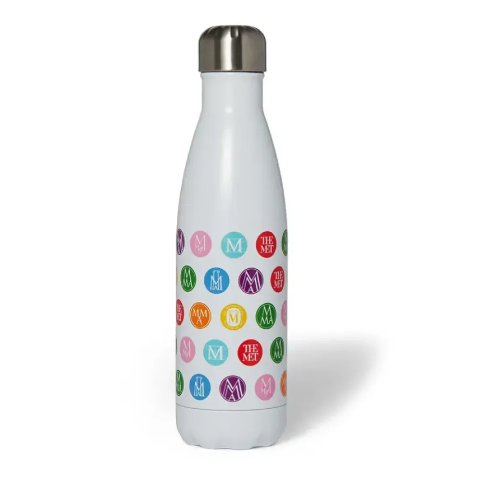 Vintage Met Logos Water Bottle