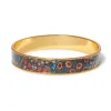 William Morris Blackthorn Enamel Bangle