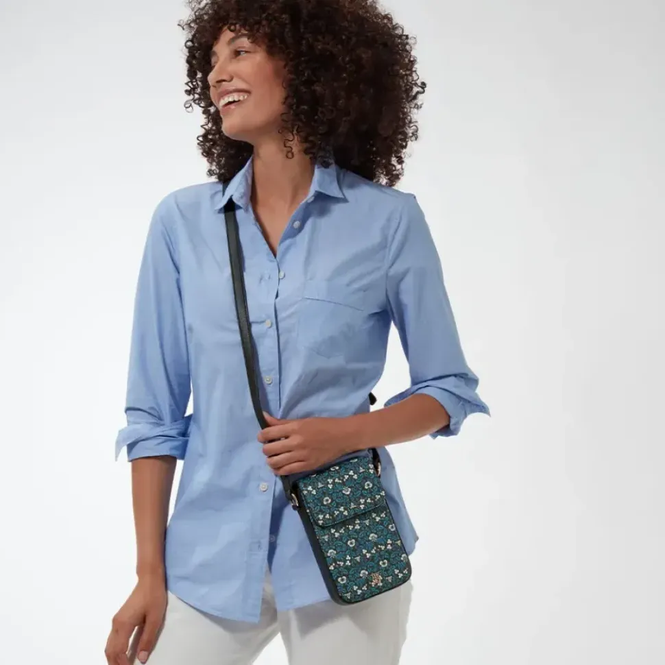 William Morris Eyebright Crossbody Phone Purse