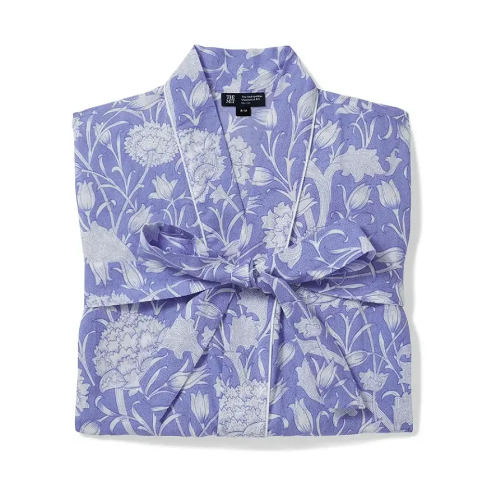 William Morris Wild Tulip Cotton Robe