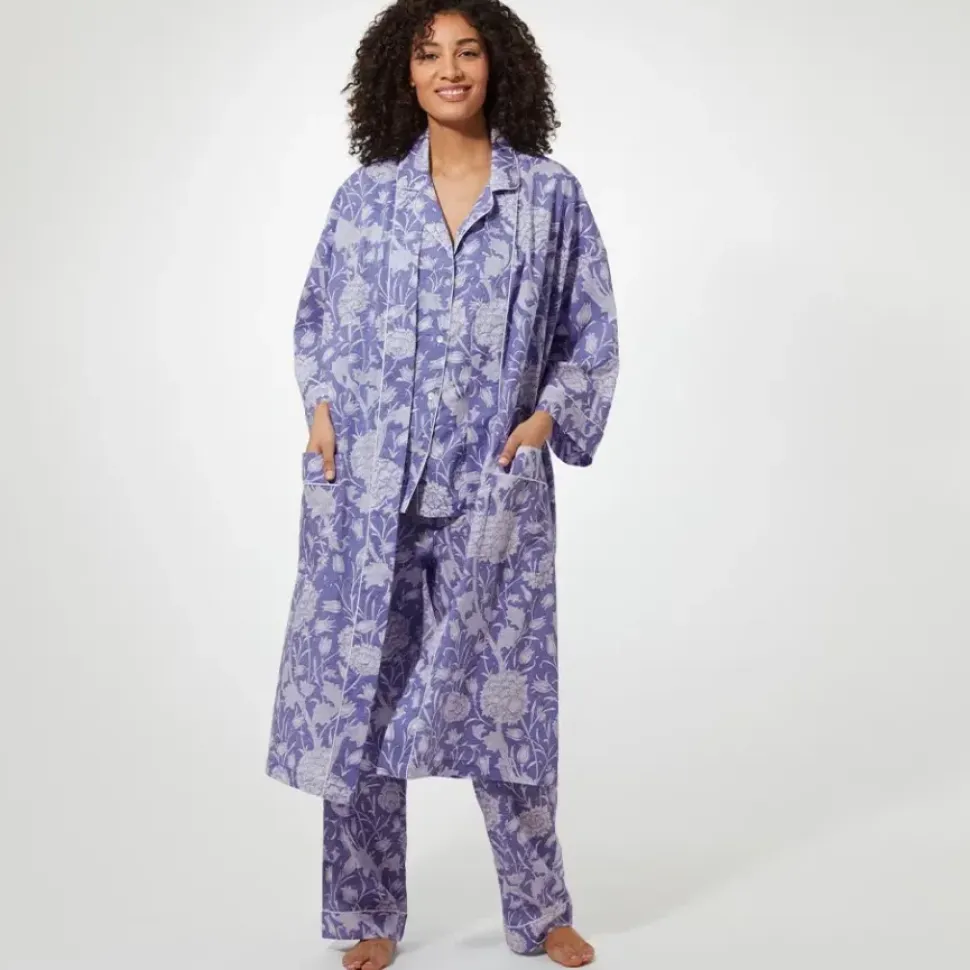 William Morris Wild Tulip Cotton Robe