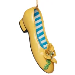 Yellow Flower Shoe Ornament